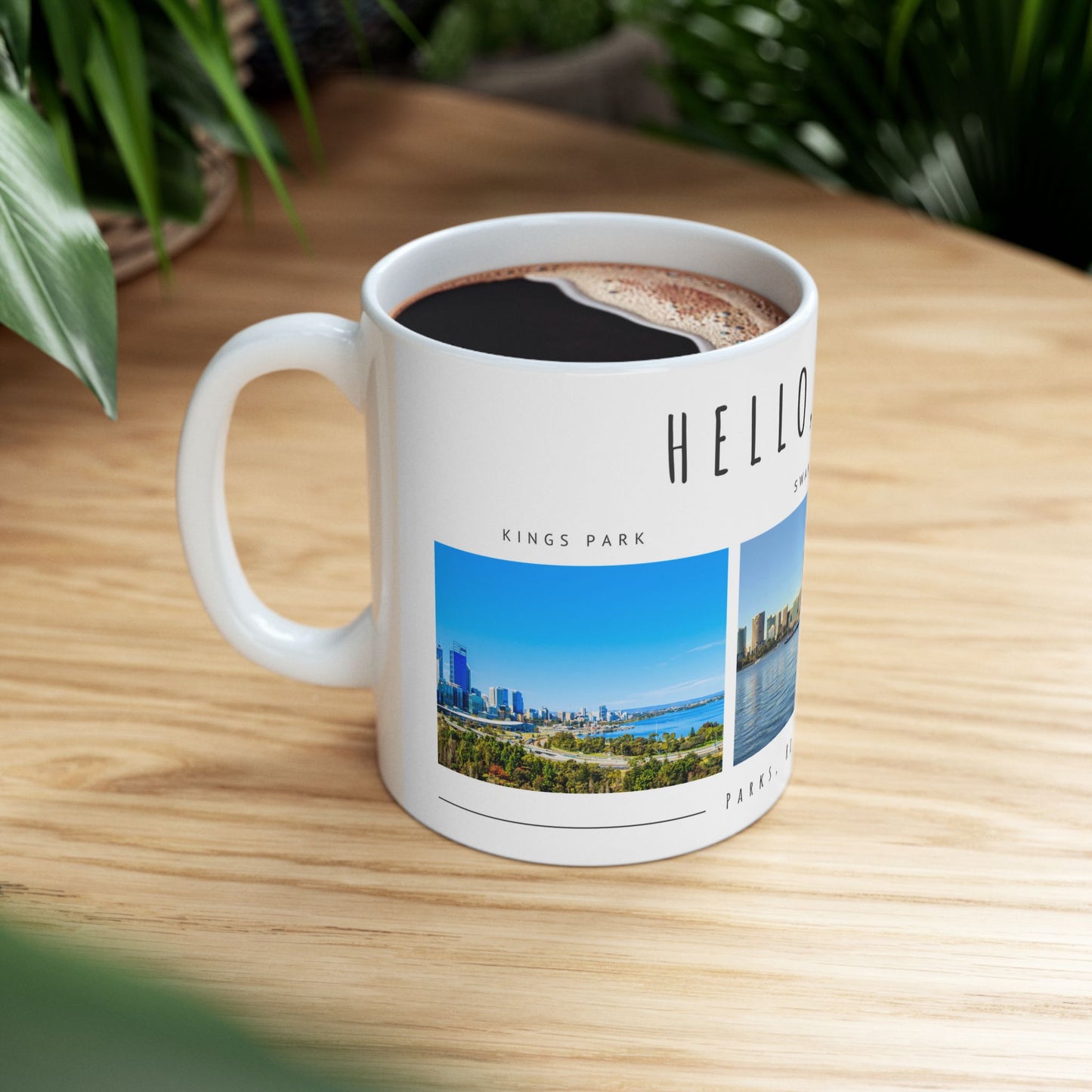 Hello Perth! Scenic Ceramic Mug - 11oz & 15oz - 12178