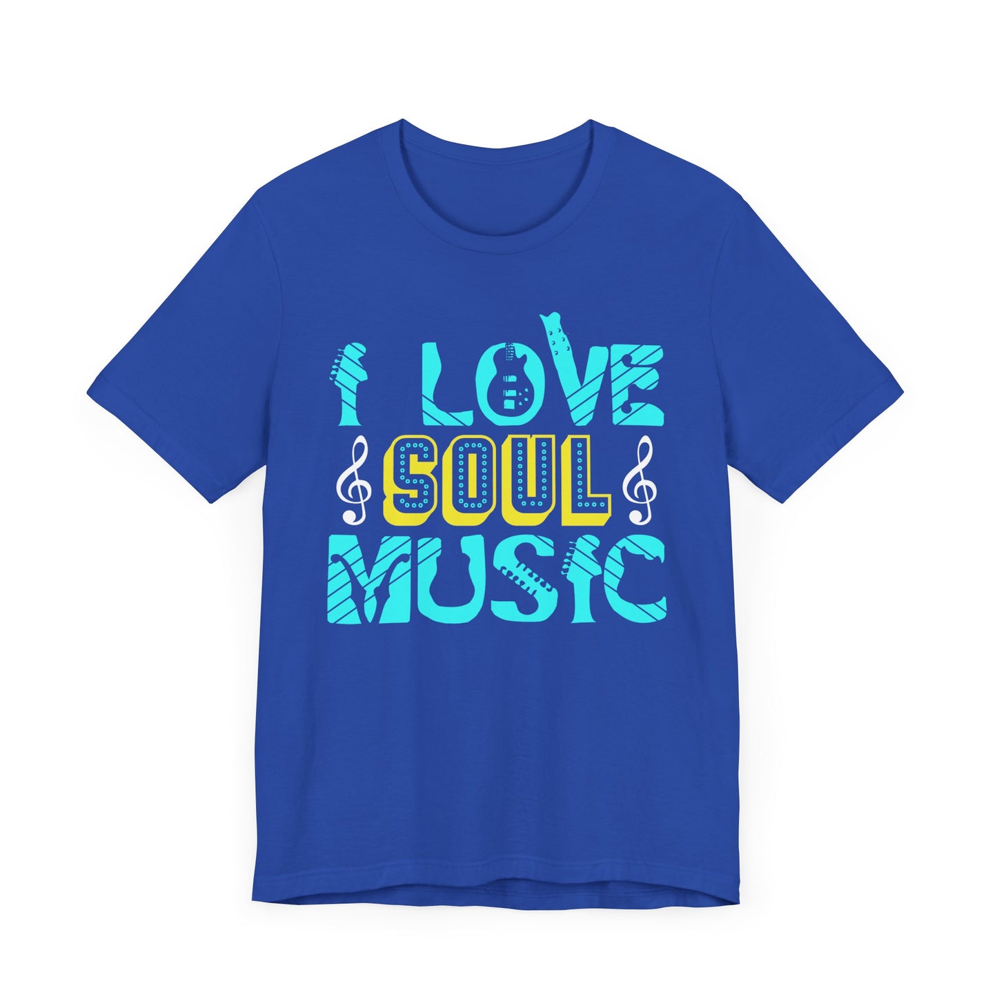 I Love Soul Music - Unisex Jersey Short Sleeve Tee