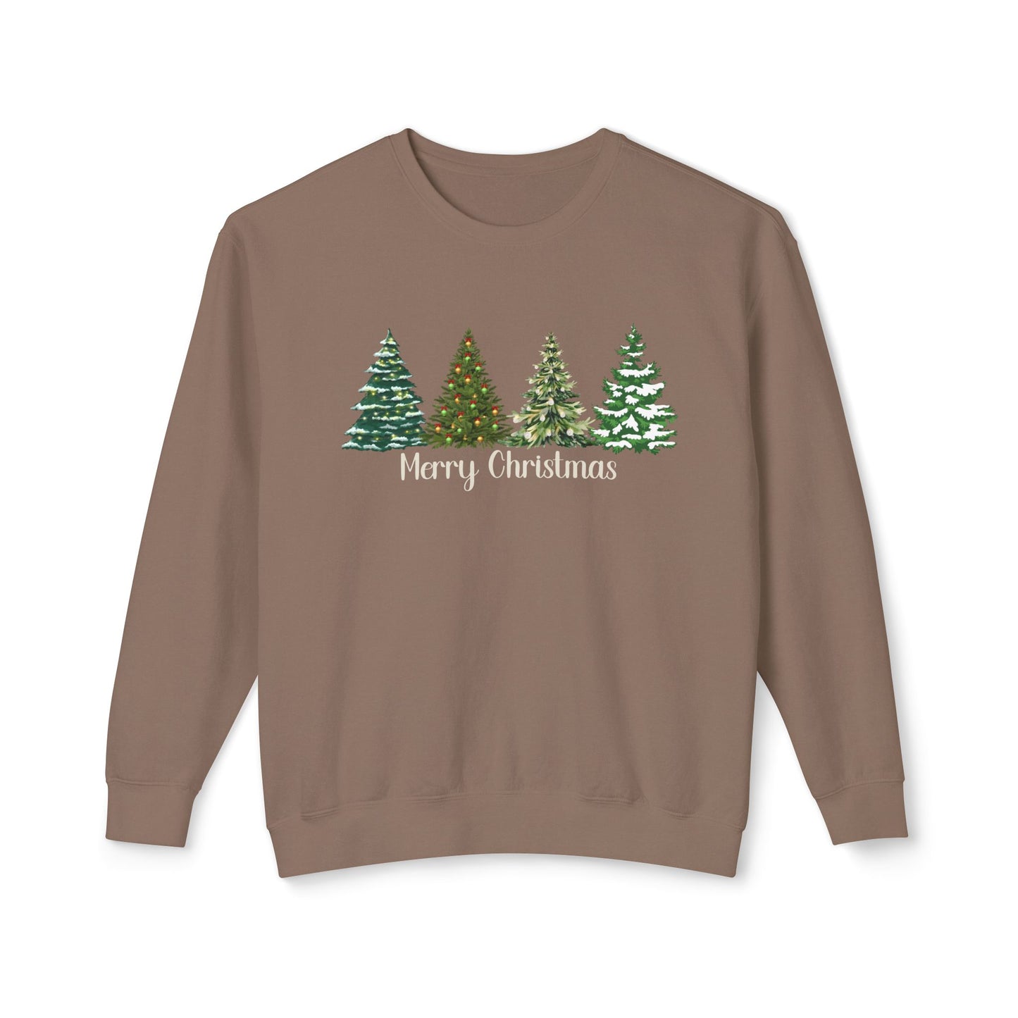 Winter Trees - Unisex Lightweight Crewneck Sweatshirt - 10238