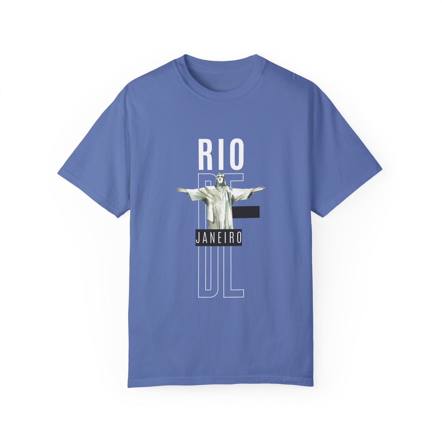 Rio de Janeiro Unisex Garment-Dyed T-Shirt - 12049