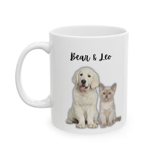Custom Dog Ceramic Mug | 11oz & 15oz - 14174
