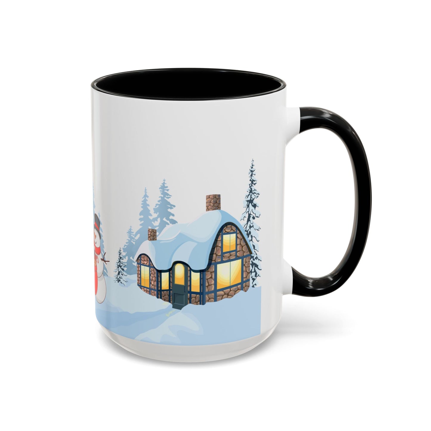 Outdoor Christmas Party - Accent Coffee Mug (11, 15oz) - 10454