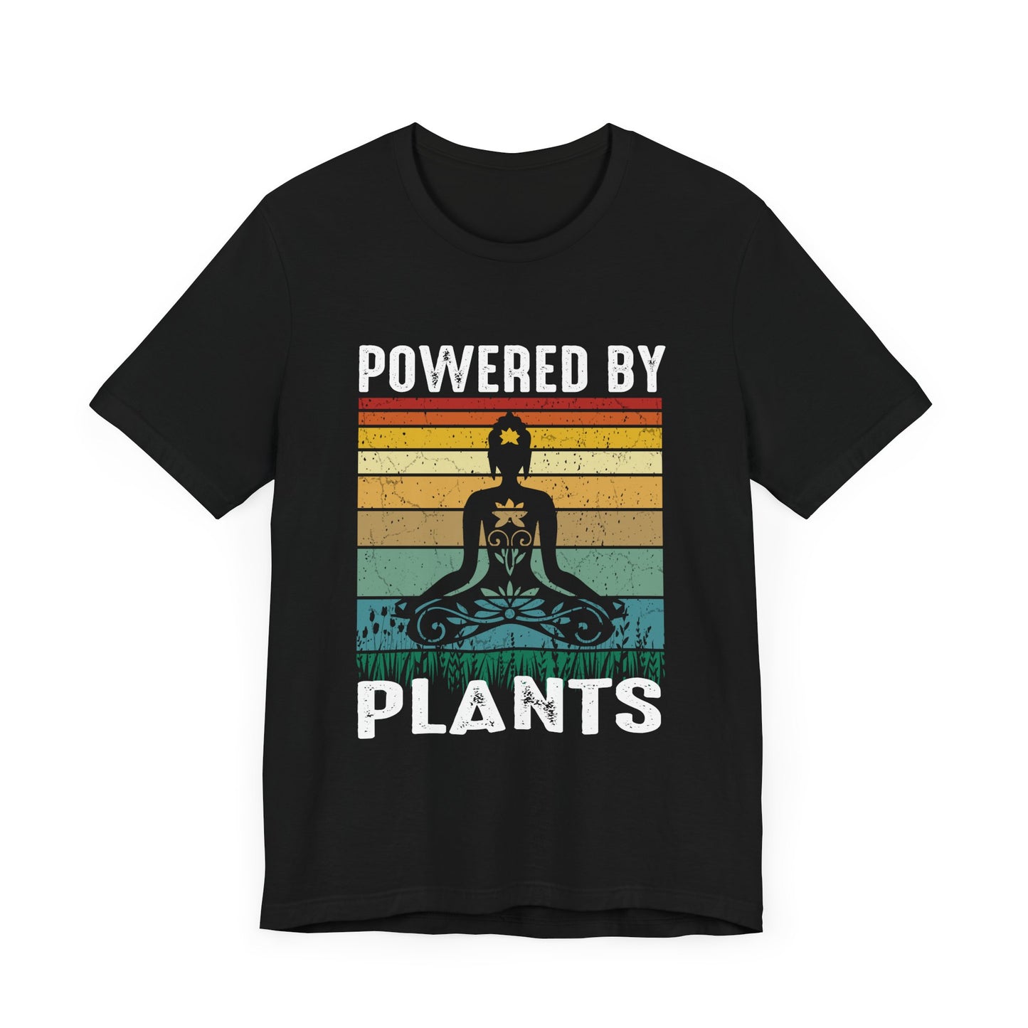 Yoga: Powered By Plants - Unisex Jersey Short Sleeve Tee - 12348