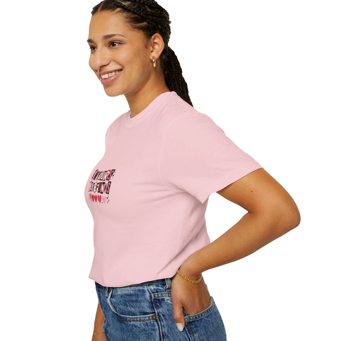 Valentine “I’m Yours, No Refunds” Graphic T-Shirt - 14732
