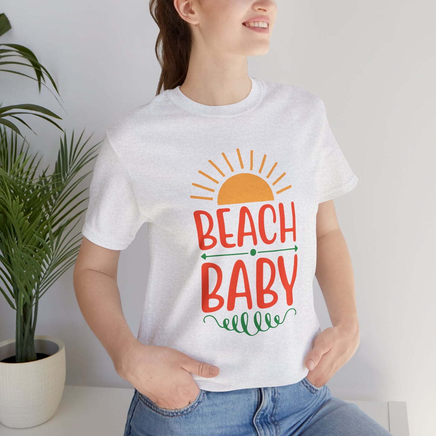 Beach Baby - Unisex Jersey Short Sleeve Tee - 13240