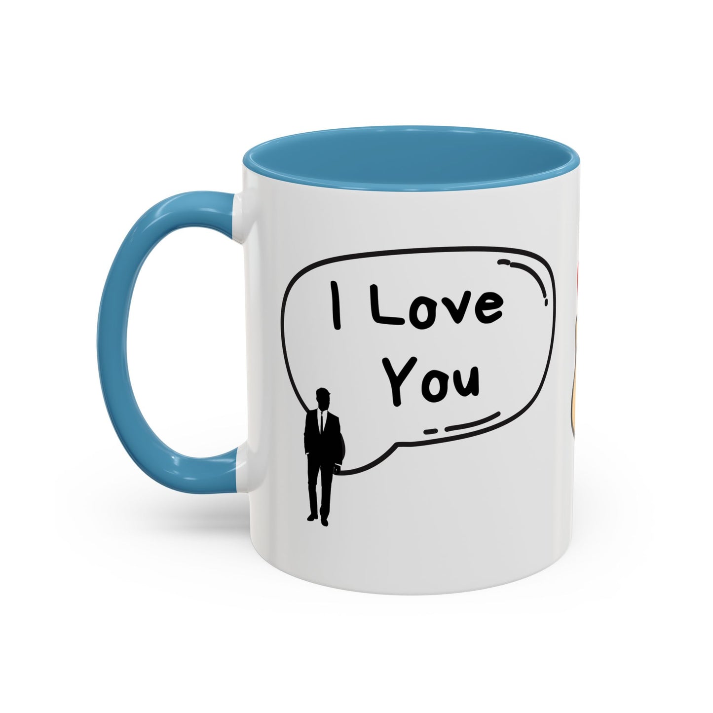 I Love You, I Know - Accent Coffee Mug (11, 15oz)