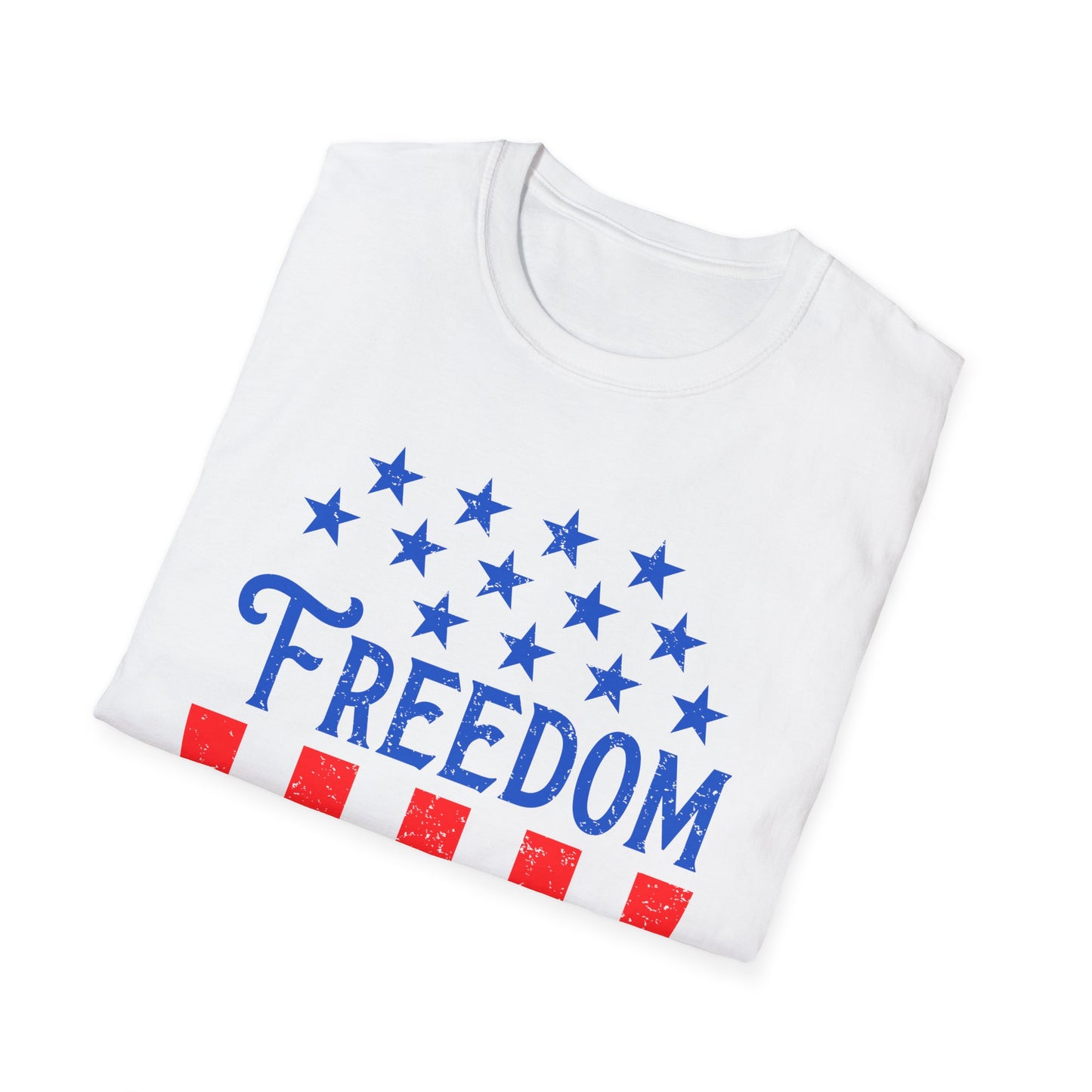American Freedom Unisex T-Shirt - Patriot Tee, July 4th Celebration, Memorial Day Outfit, Independence Day Gift, Vintage Style Shirt - 13734