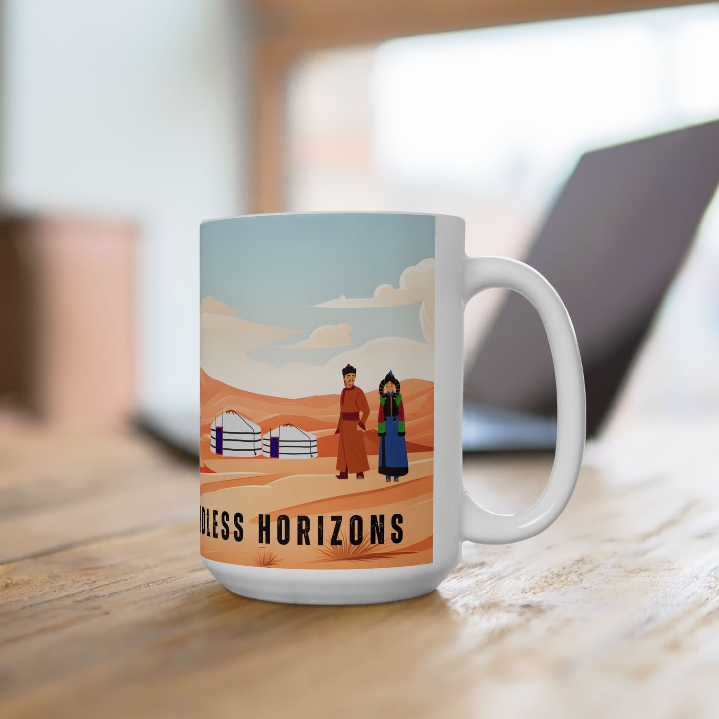 Gobi: Land of Endless Horizons - Mug (11oz, 15oz) - 10381