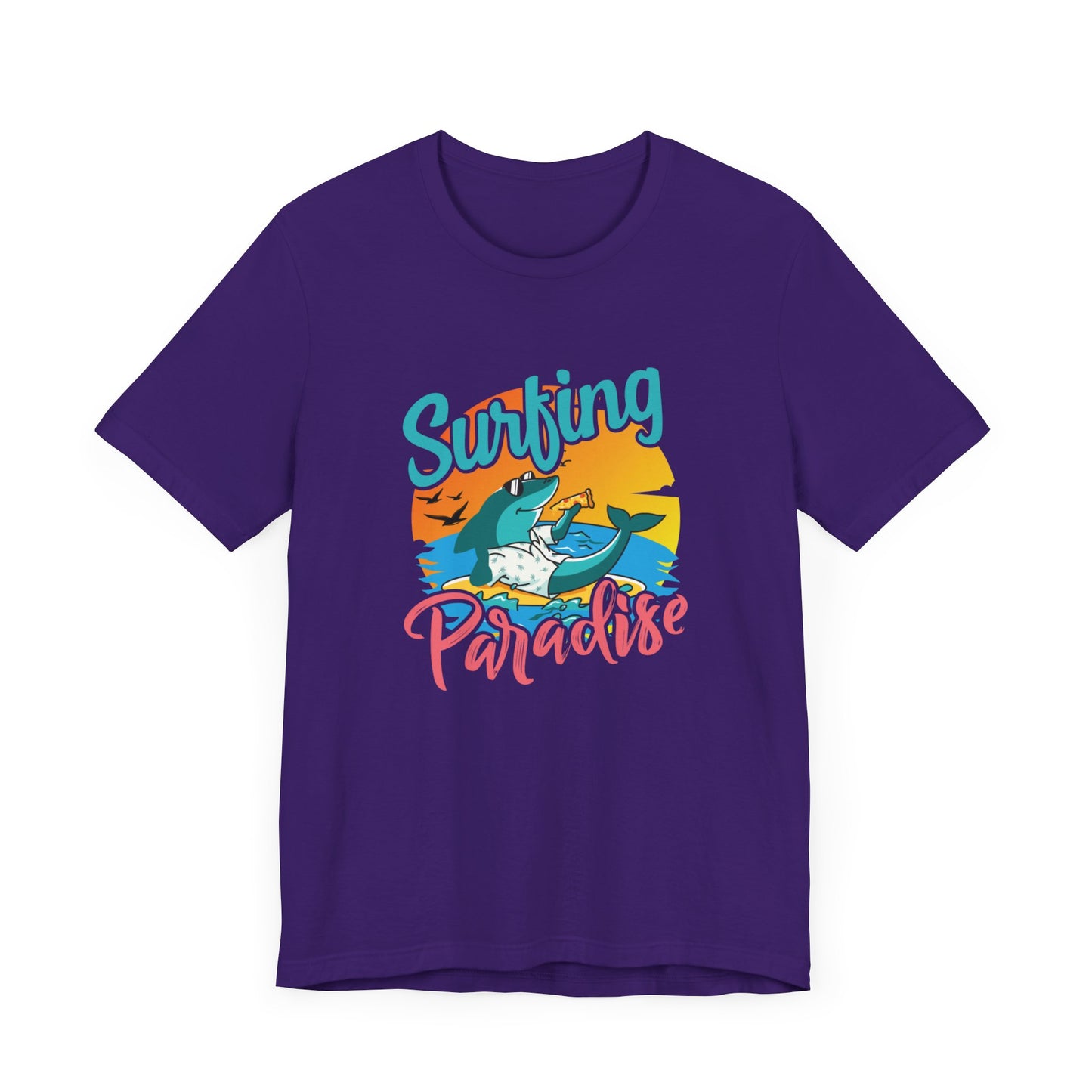 Surfing Paradise - Unisex Jersey Short Sleeve Tee