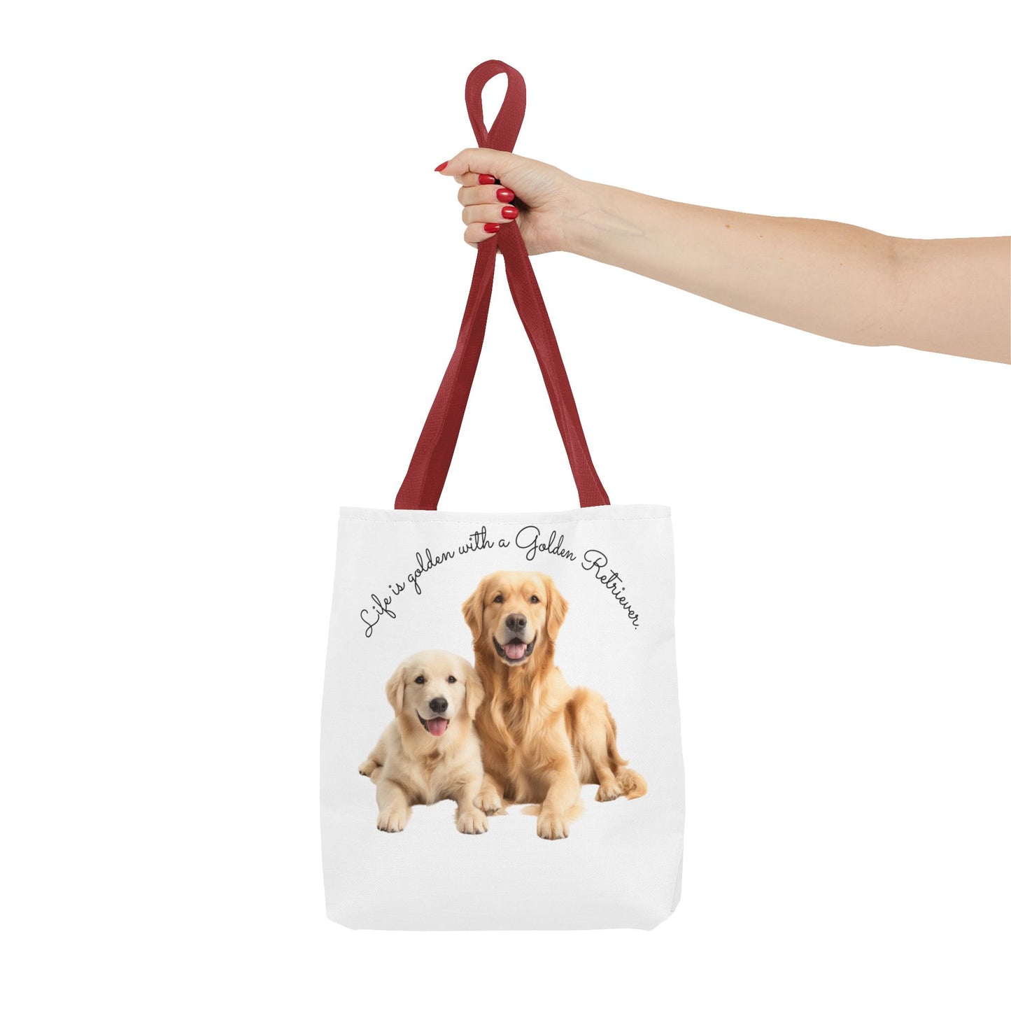 Life is Golden with a Golden Retriever - Tote Bag - 10464