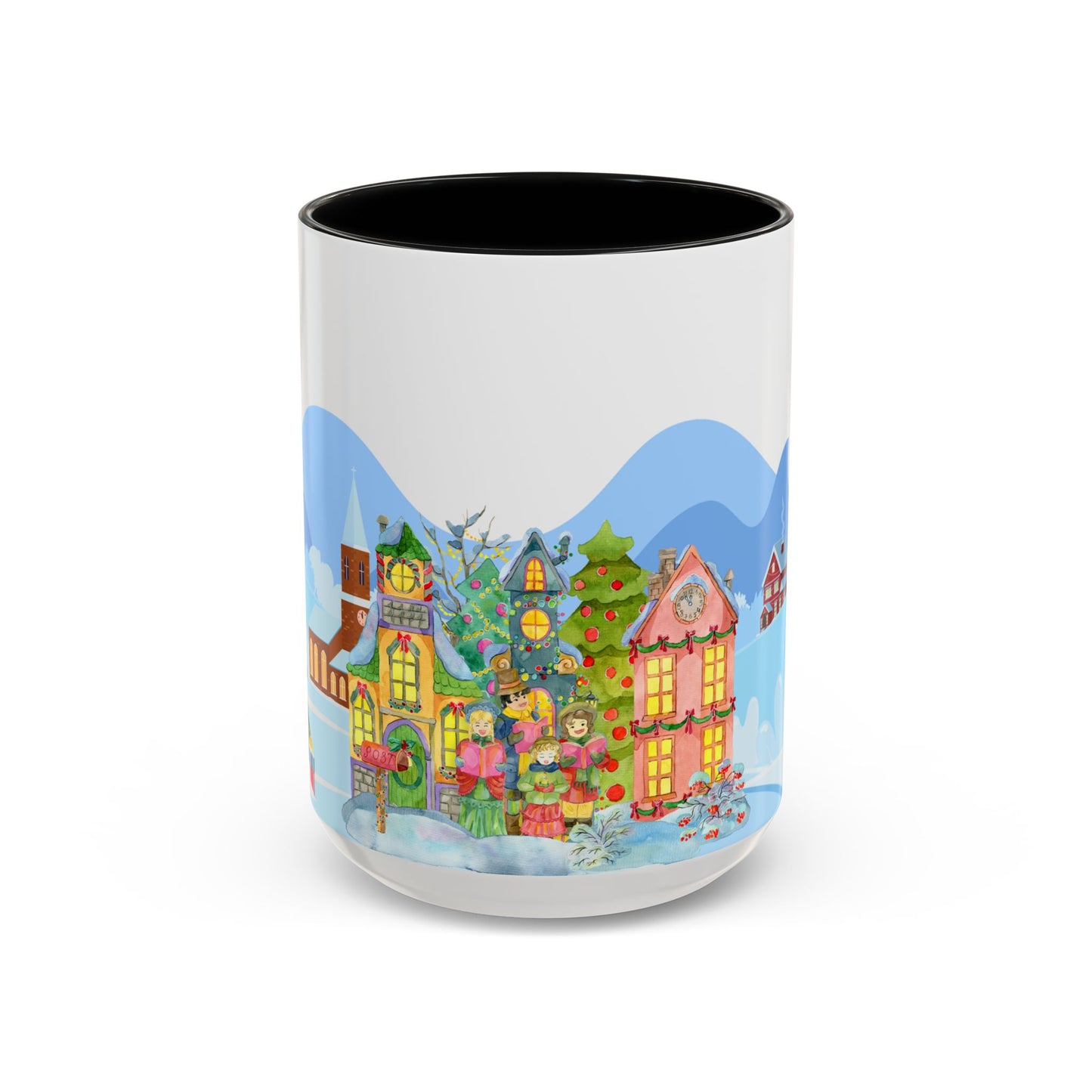 Christmas Day - Accent Coffee Mug (11, 15oz) - 10457