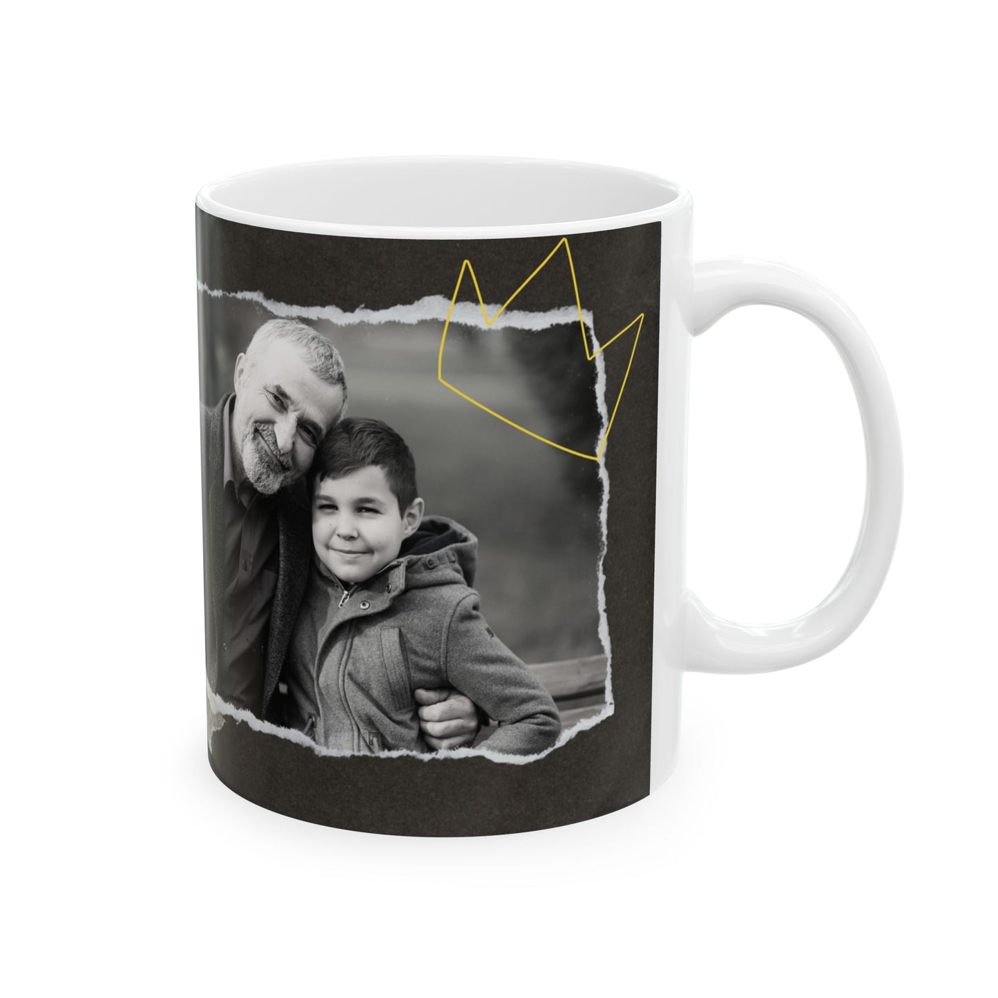 Personalized Ceramic Mug for Grandpa | Unique Gift for Father's Day, Birthday, or Just Because | 11oz and 15oz Sizes - 14063
