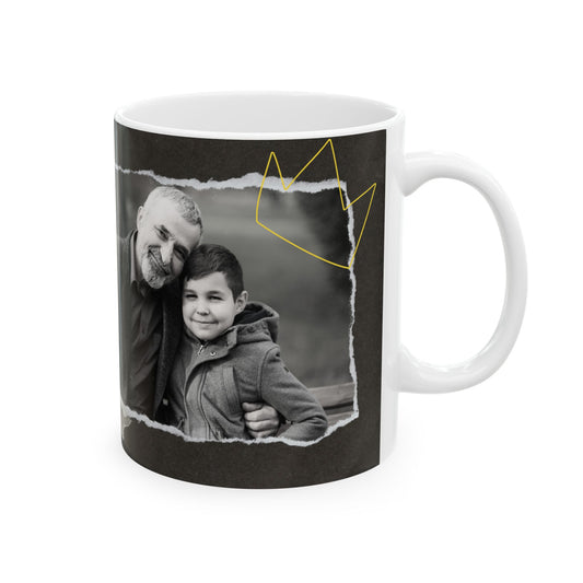 Personalized Ceramic Mug for Grandpa | Unique Gift for Father's Day, Birthday, or Just Because | 11oz and 15oz Sizes - 14063