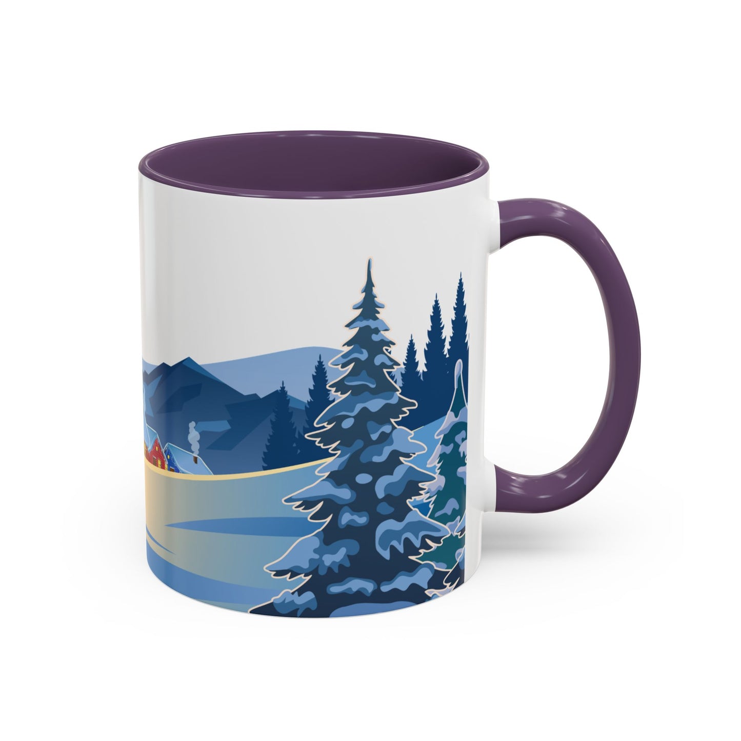 Winter Day - Accent Coffee Mug (11, 15oz) - 10440