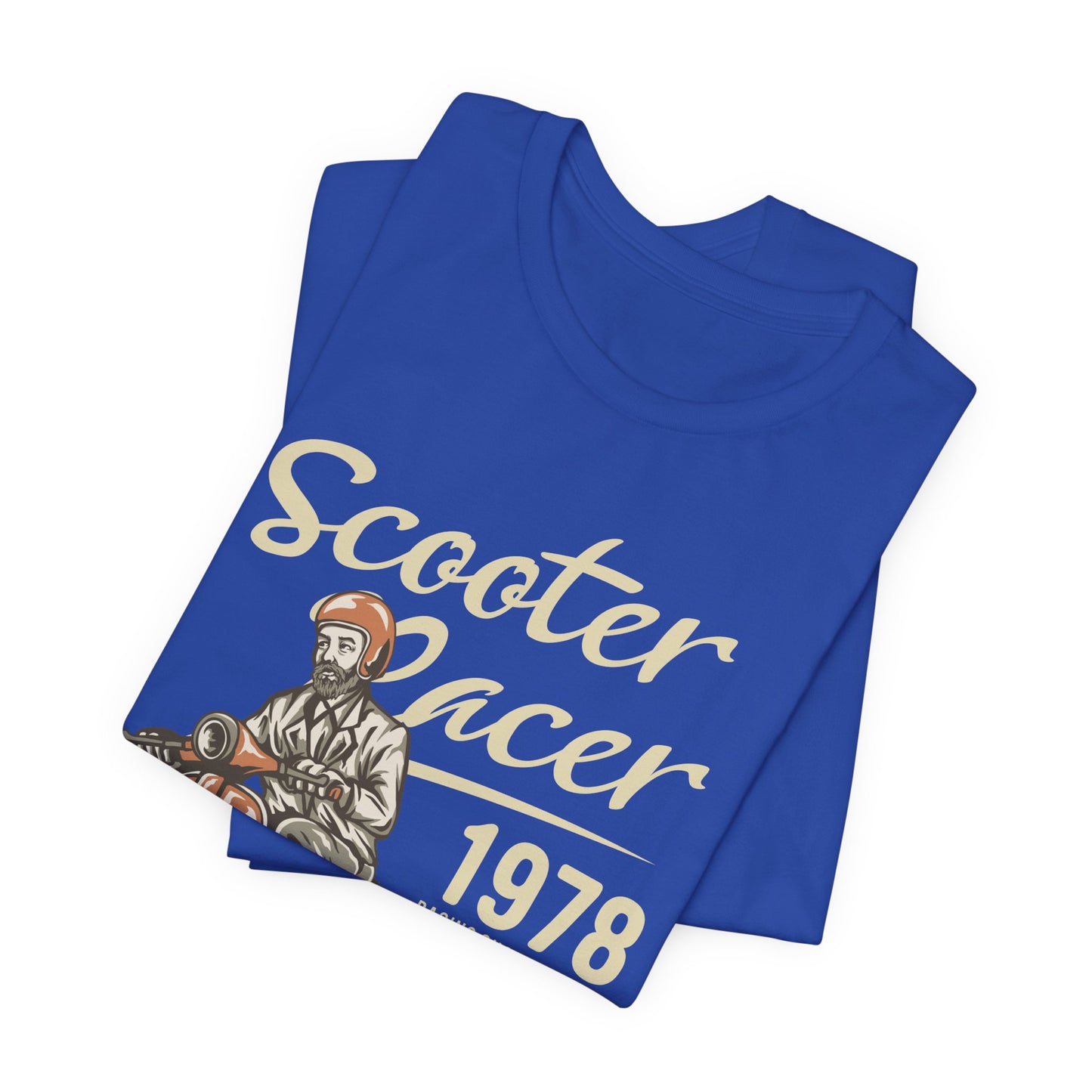 Scooter Racer - Unisex Jersey Short Sleeve Tee - 13376