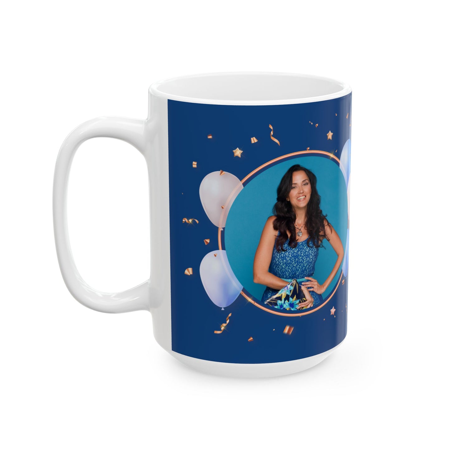 Personalized Birthday Celebration Mug - Customizable Gift for Birthdays, Parties, Unique Keepsake - 13980