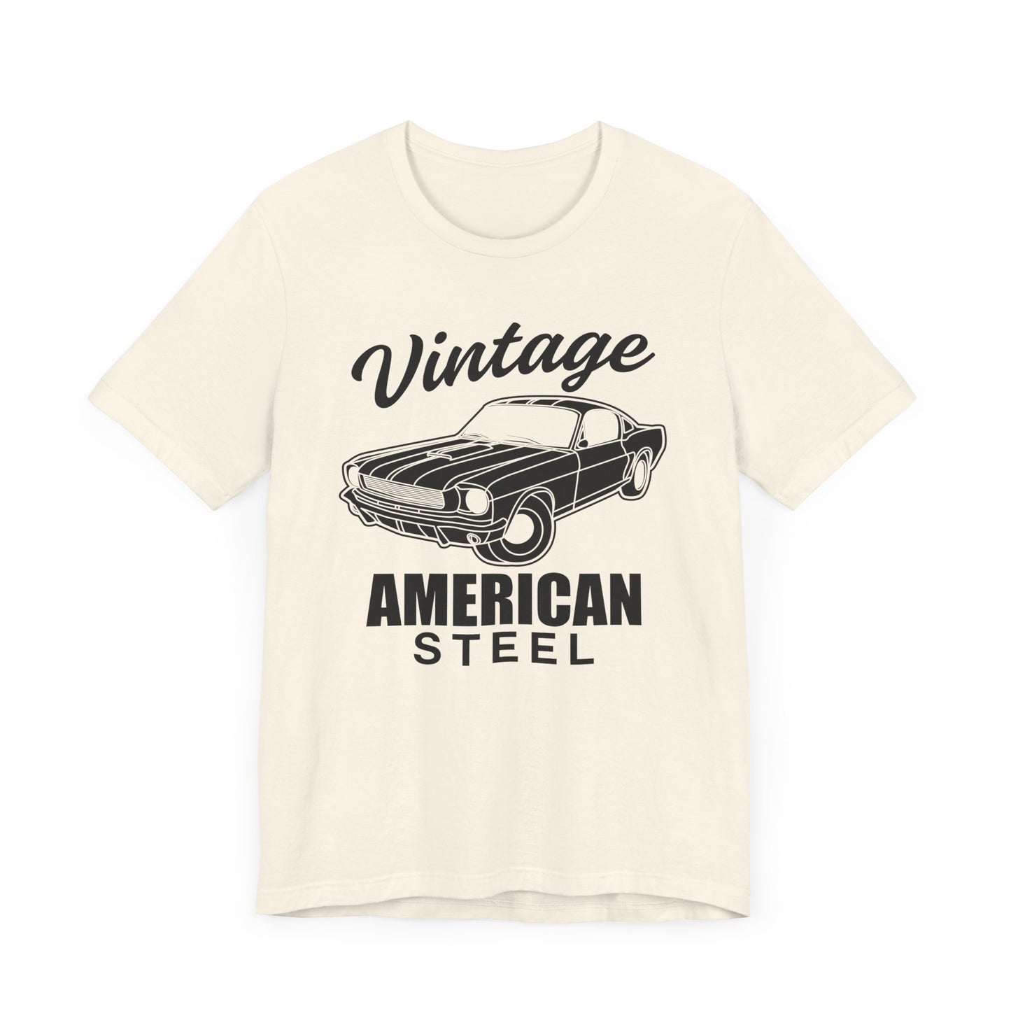 Vintage American Steel - Unisex Jersey Short Sleeve Tee - 13032