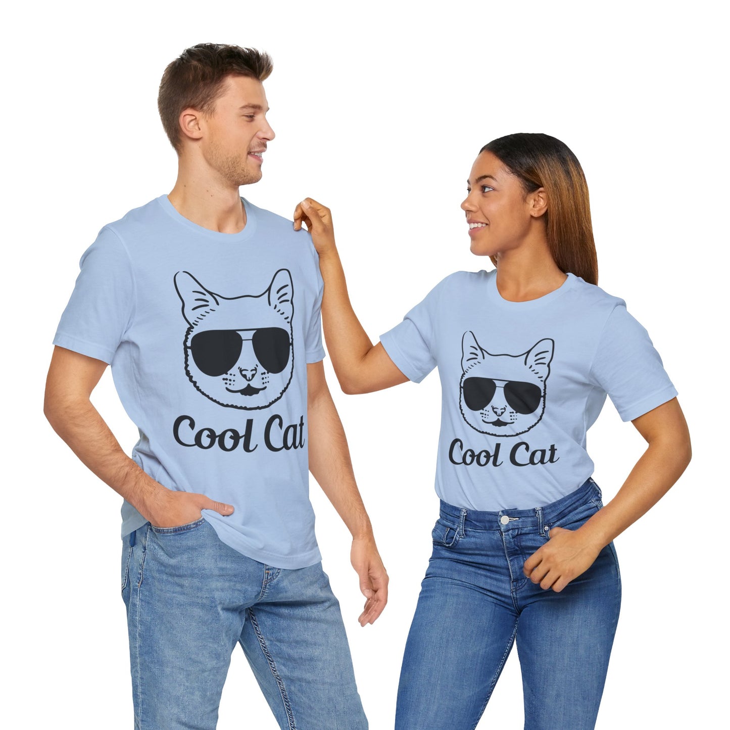 Cool Cat - Unisex Jersey Short Sleeve Tee