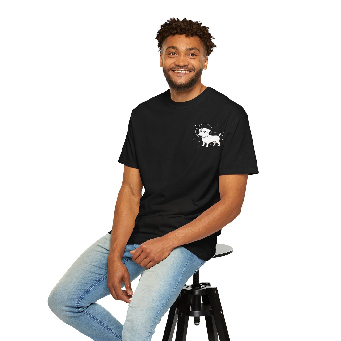 Space Dogs T-Shirt – Cute Astronaut Dog Graphic Tee for Dog Lovers - 14680