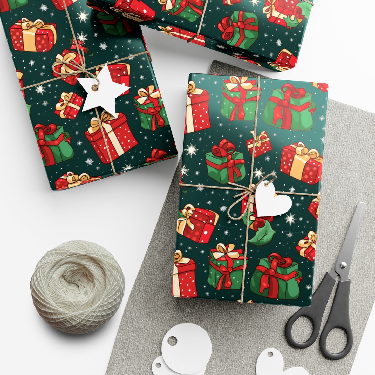 Merry Christmas - Gift Wrap Papers - 10102