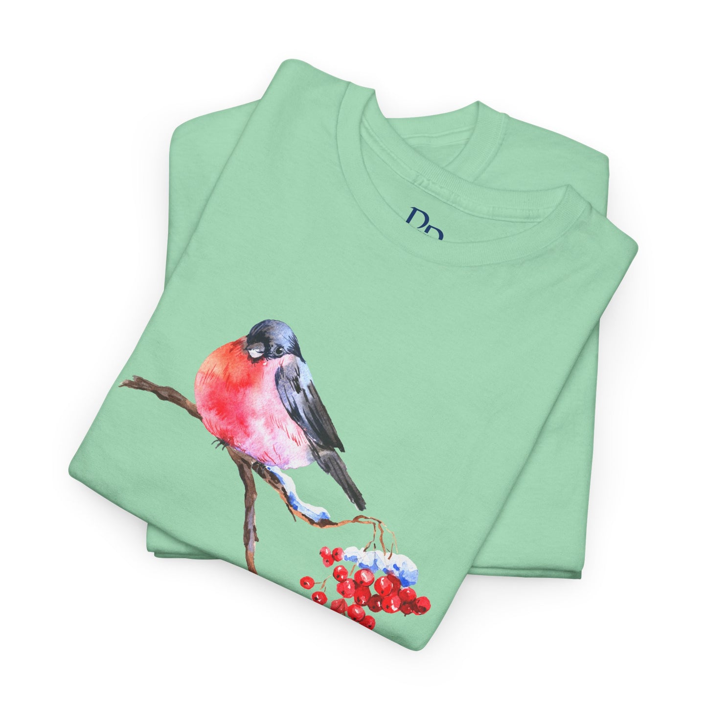 Bird & Cherry - Unisex Heavy Cotton Tee - 10345