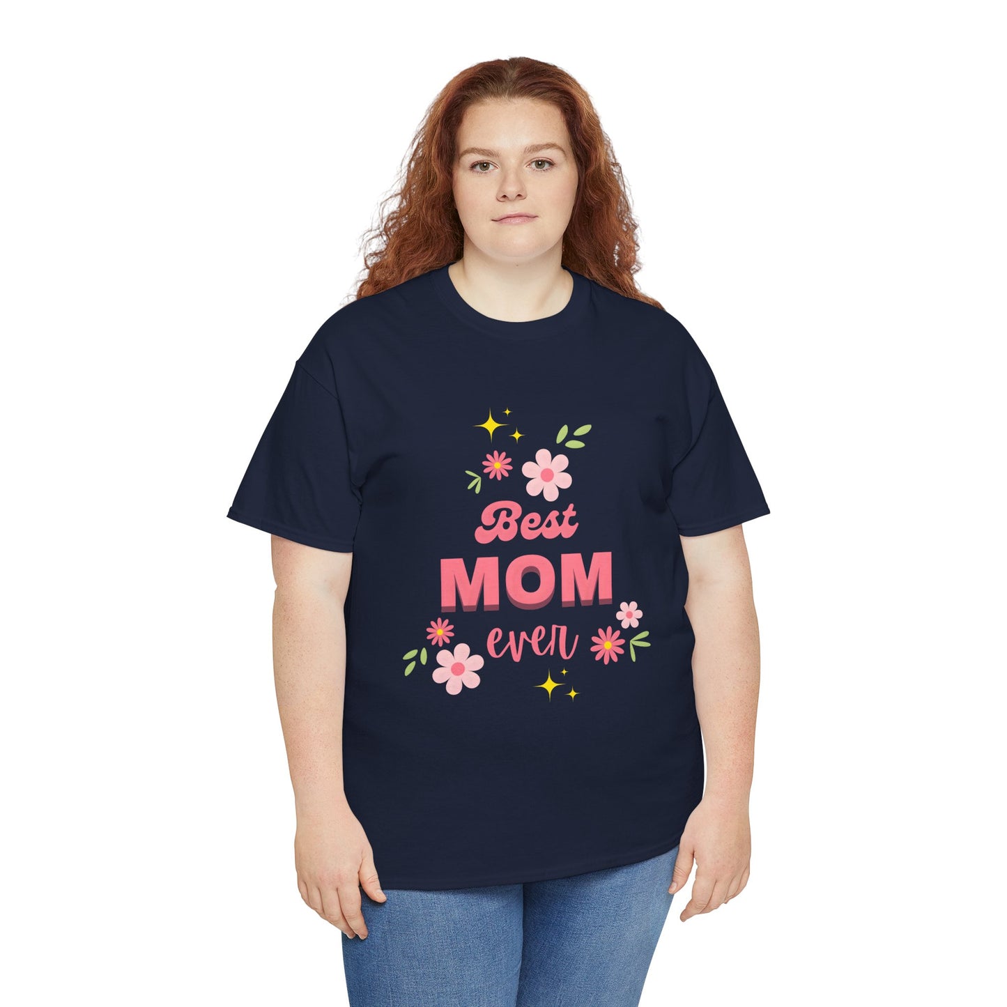 Best Mom Ever Shirt – Floral Mother’s Day Gift Tee - 14878