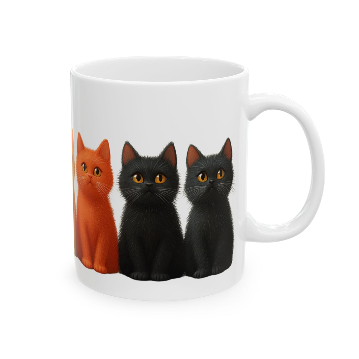 Cute Kittens - Ceramic Mug, (11oz, 15oz) - 11194