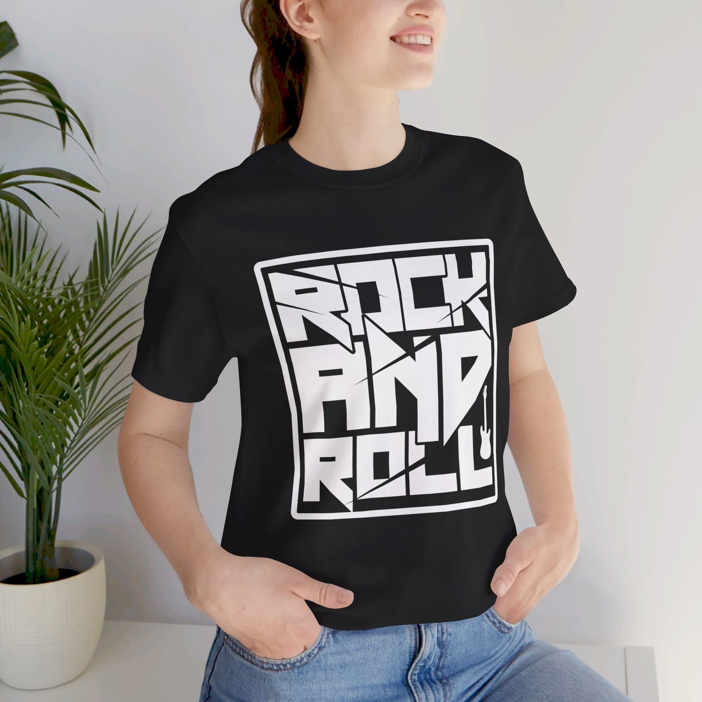 Music: Rock & Roll - Unisex Jersey Short Sleeve Tee