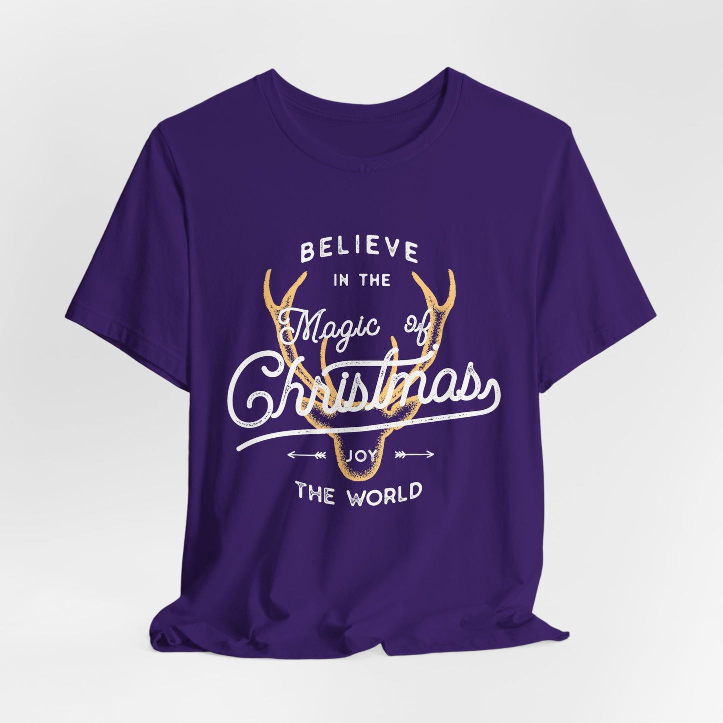 Believe In The Magic Of Christmas - Unisex Jersey Short Sleeve Tee