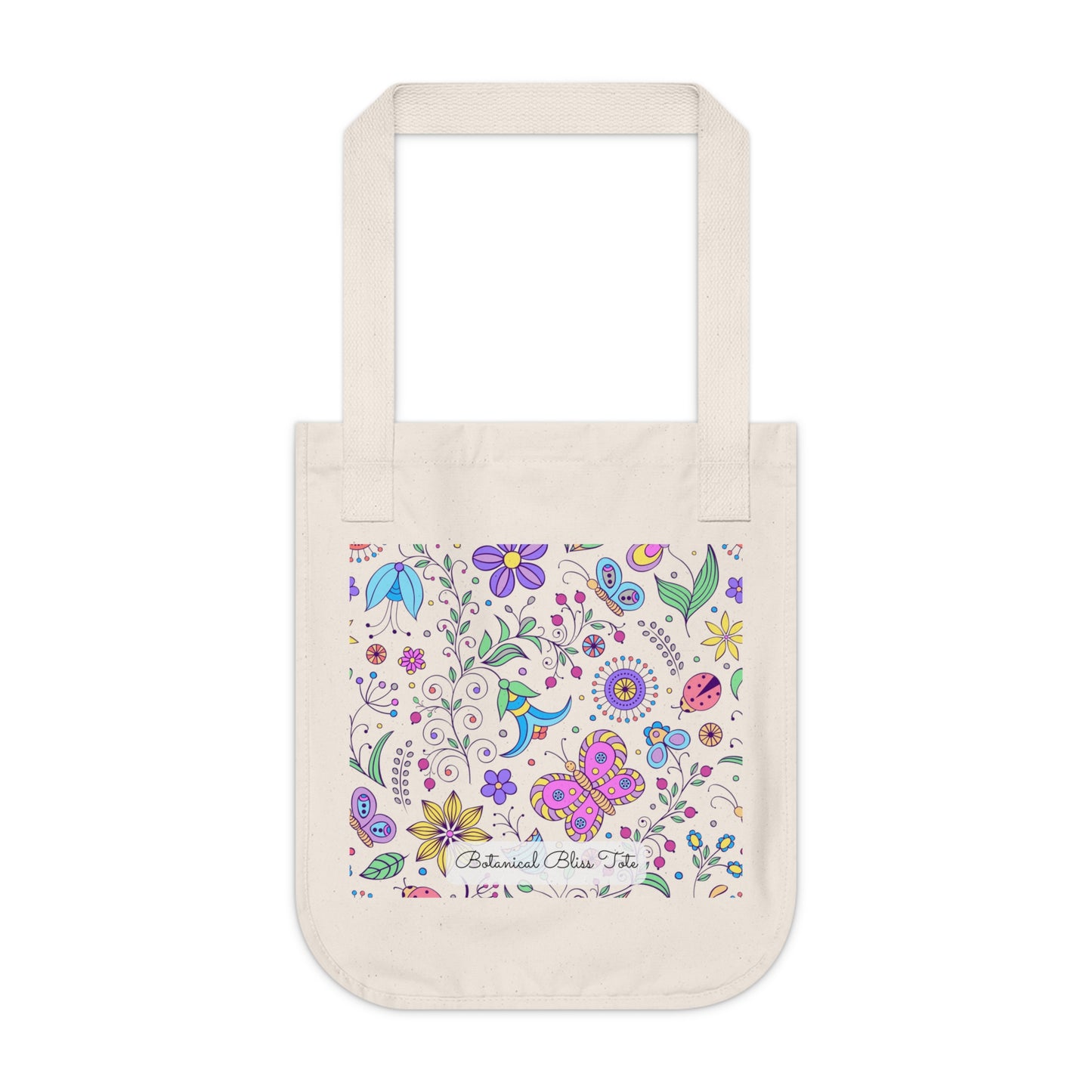 Organic Canvas Tote Bag | Nature Lovers