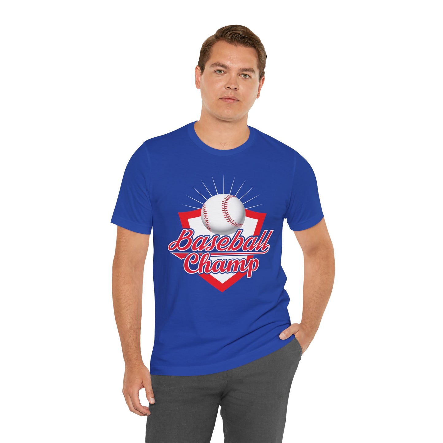 Baseball Champ - Unisex Jersey Short Sleeve Tee