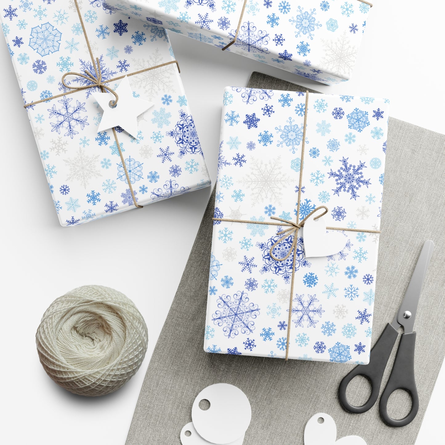 Snowflakes - Gift Wrap Papers - 10006