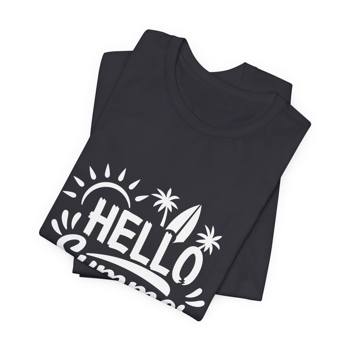 Hello Summer - Unisex Jersey Short Sleeve Tee - 13098
