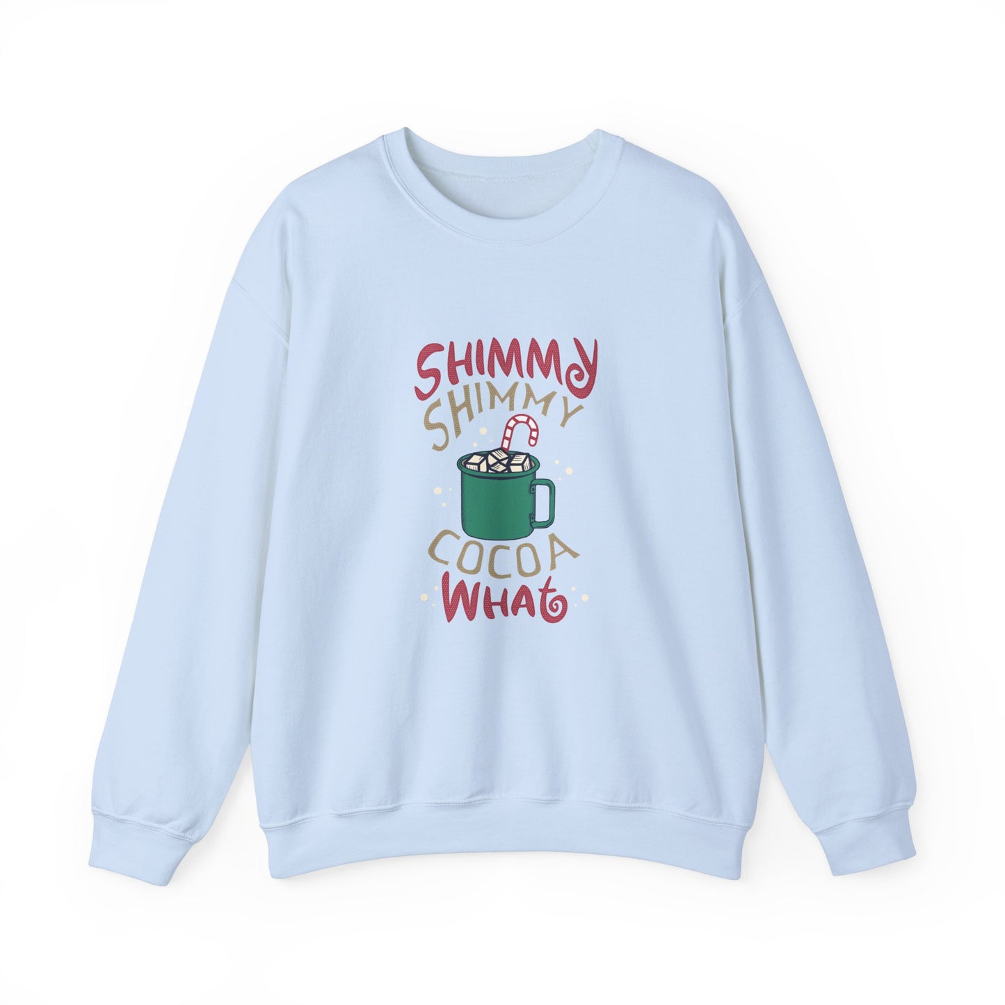 Shimmy Shimmy Cocoa What - Unisex Heavy Blend™ Crewneck Sweatshirt