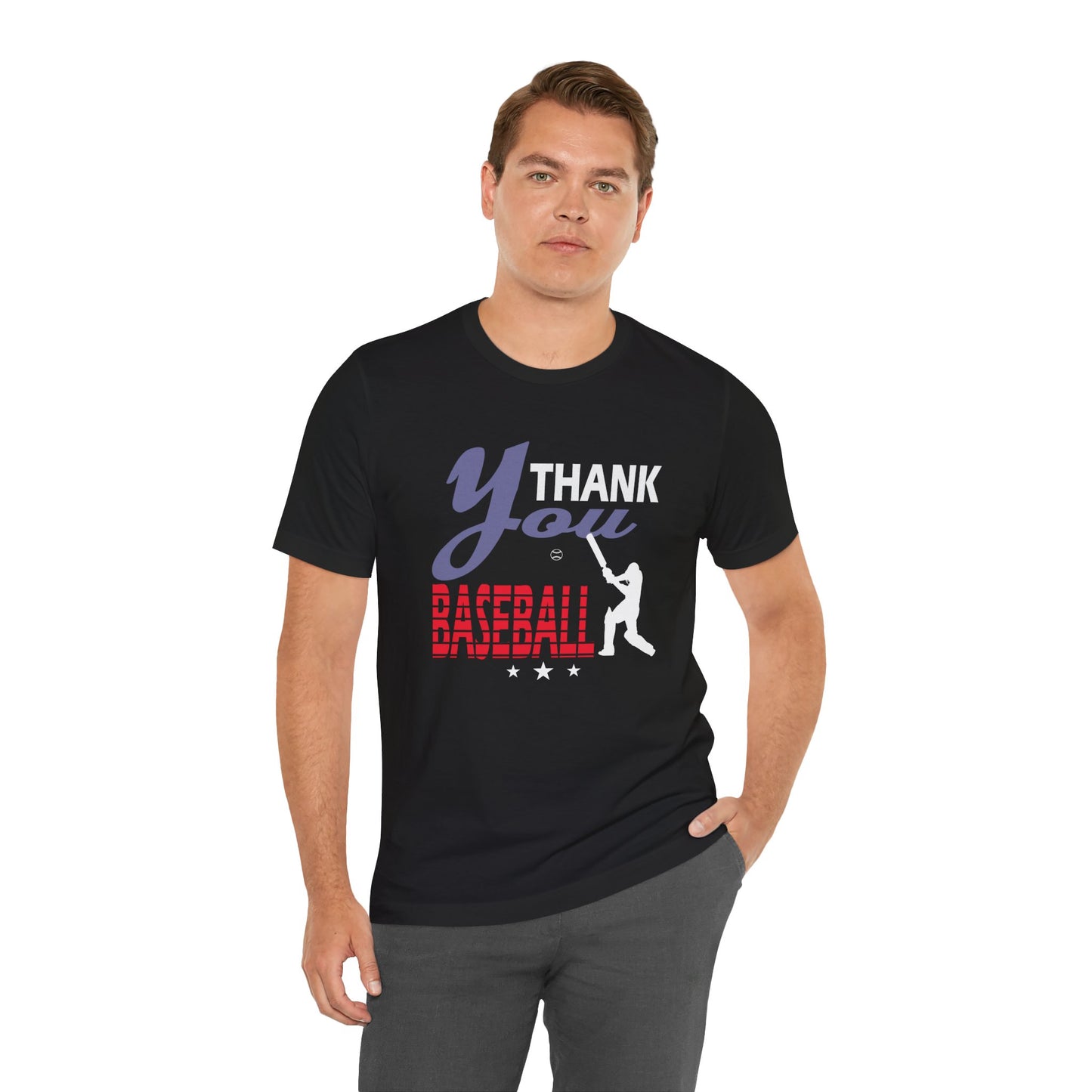 Thank You Baseball - Unisex Jersey Short Sleeve Tee - 13906