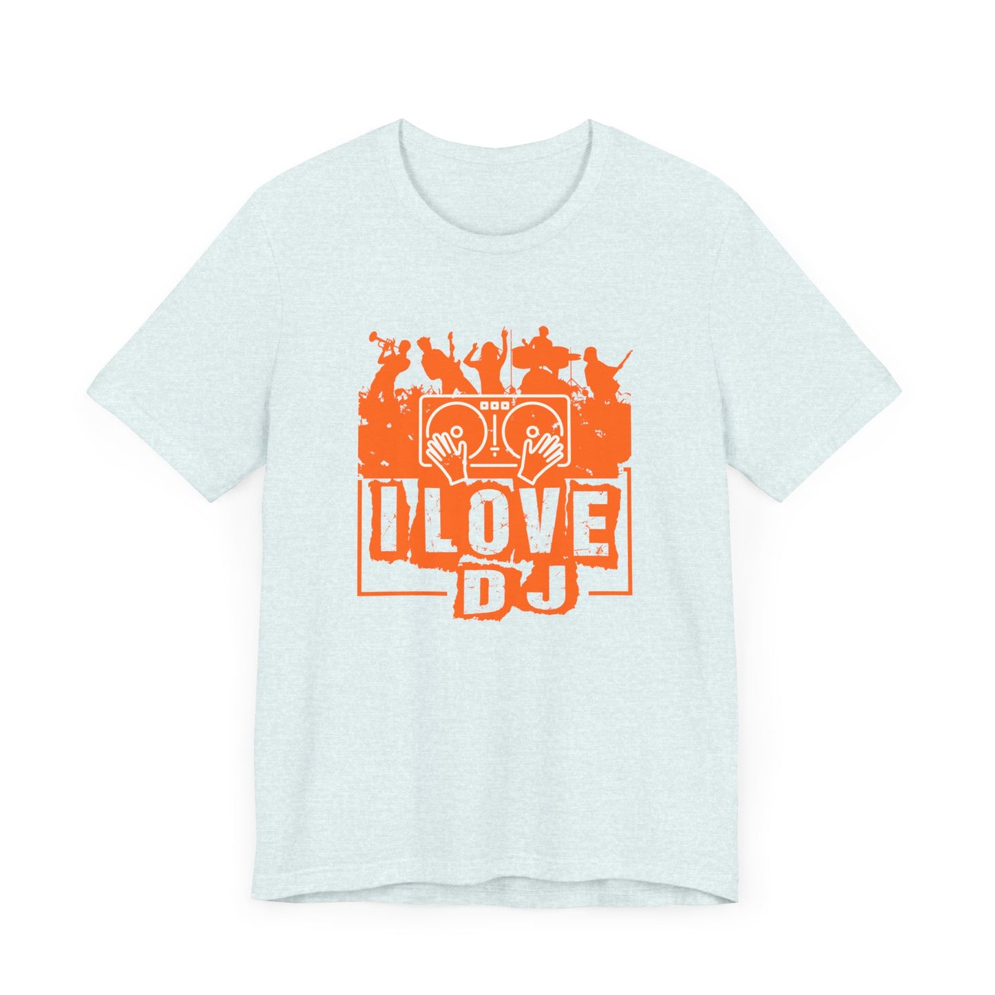 Music: I Love DJ - Unisex Jersey Short Sleeve Tee