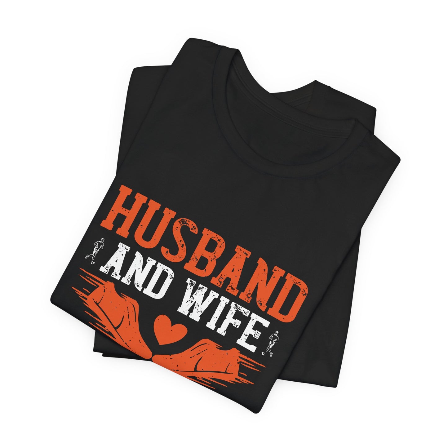 Husband & Wife, Running Partners For Life - Unisex Jersey Short Sleeve Tee