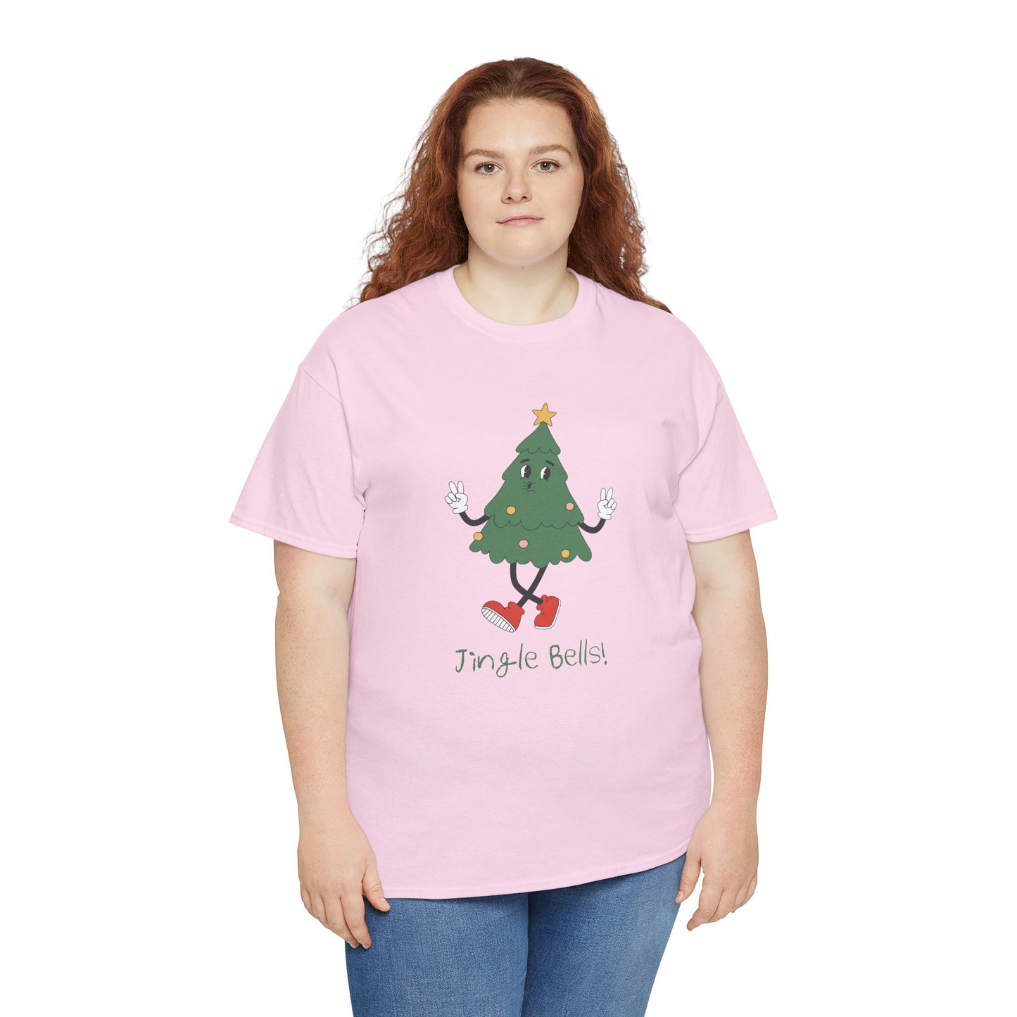 Jingle Bells - Unisex Heavy Cotton Tee