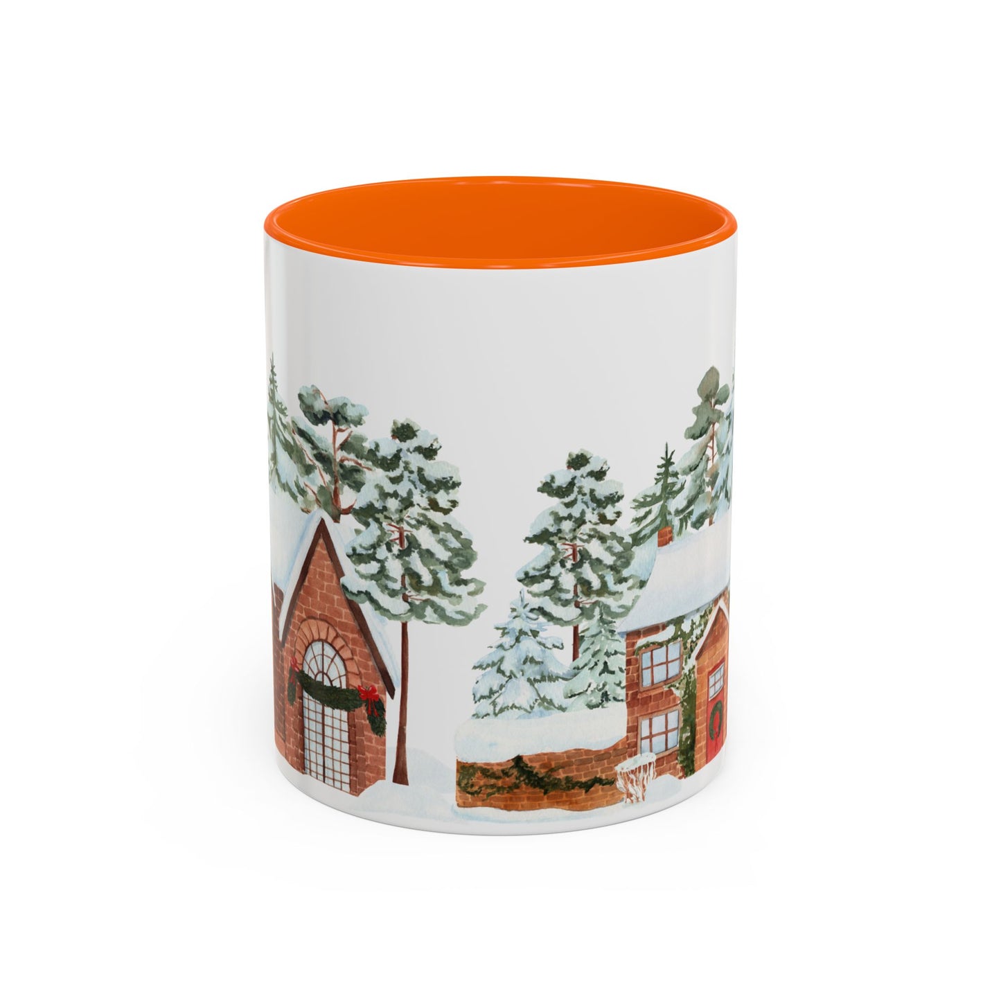 Christmas Houses - Accent Coffee Mug (11, 15oz) - 10456