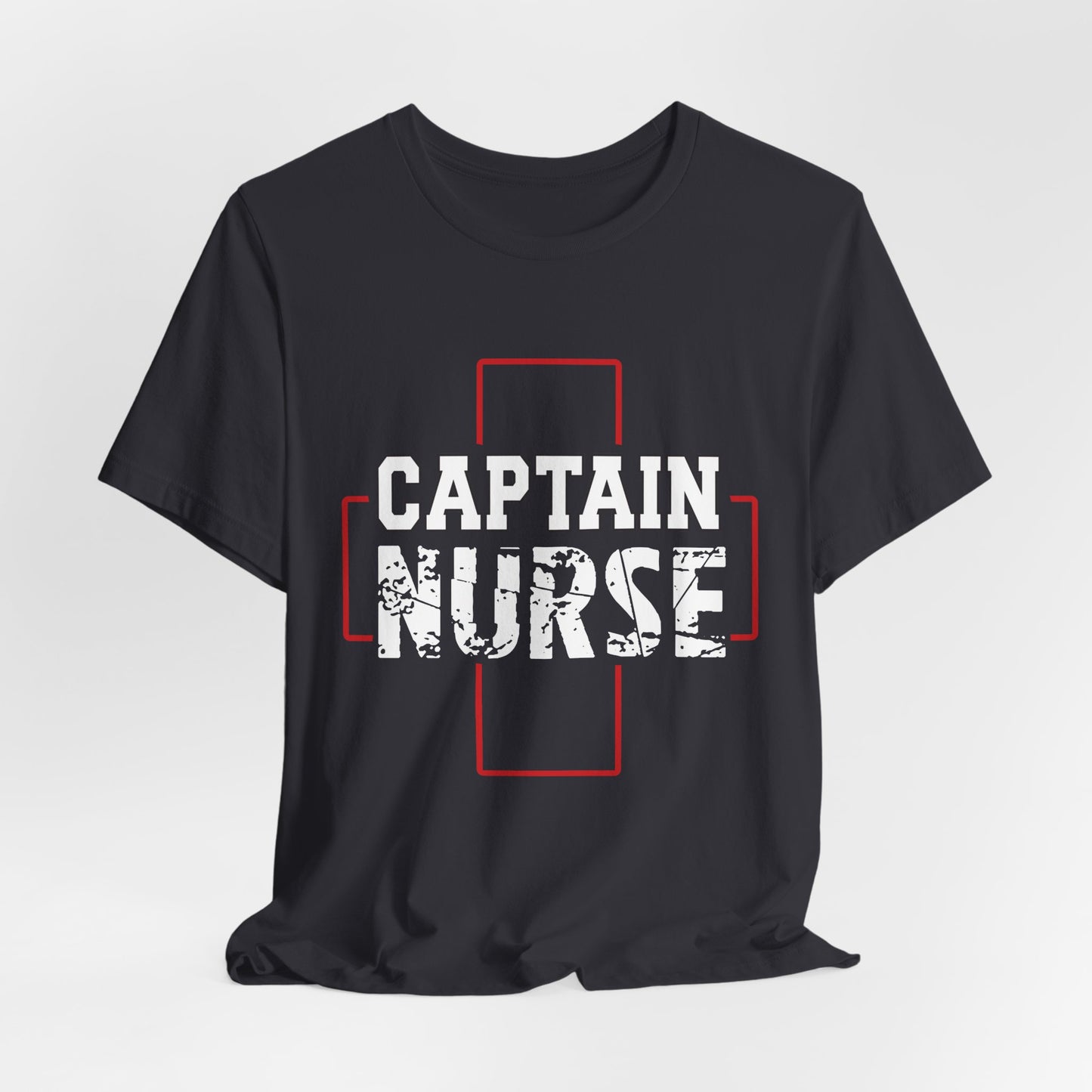 Captain Nurse - Unisex Jersey Short Sleeve Tee - 13262