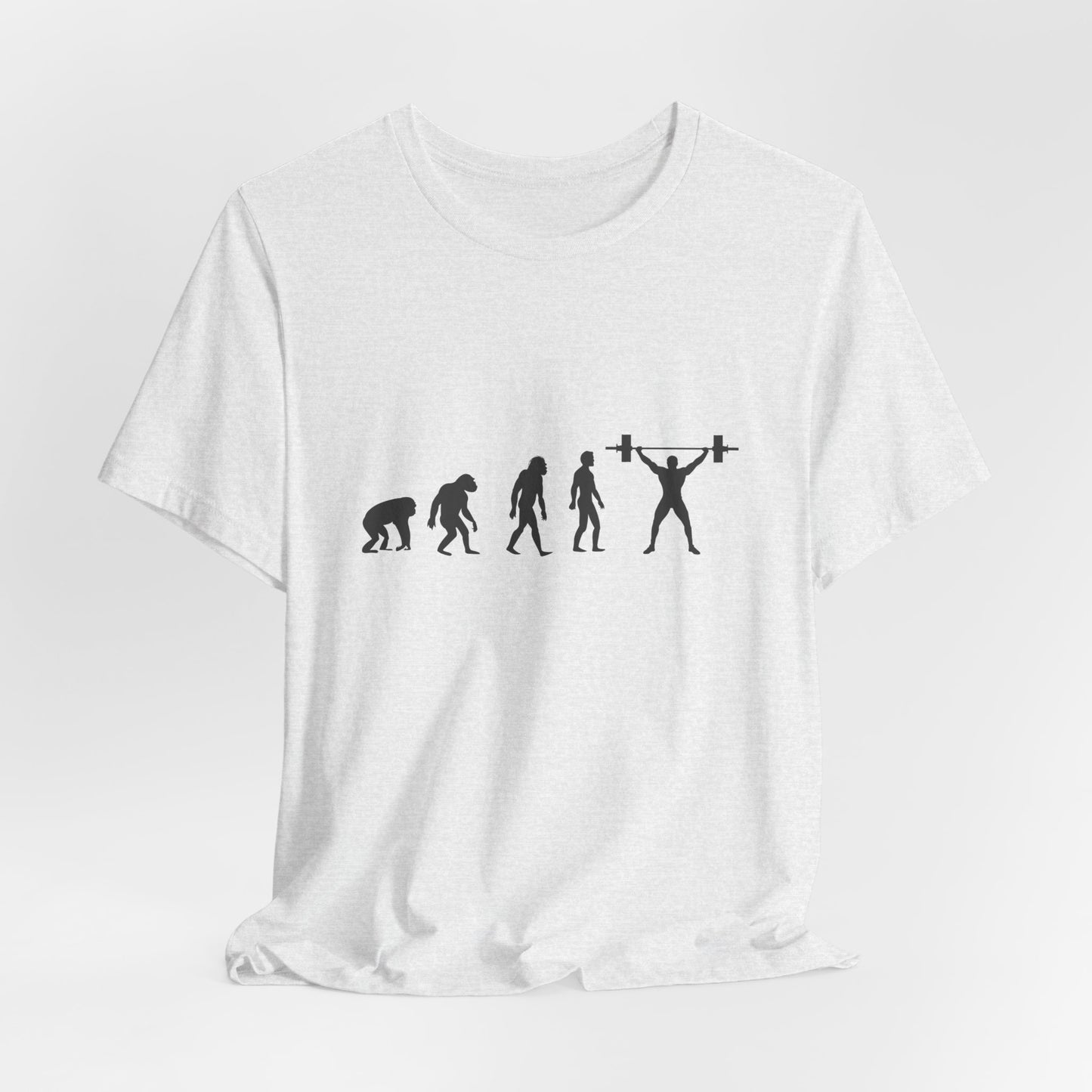 Gym: Human Evolution  - Unisex Jersey Short Sleeve Tee