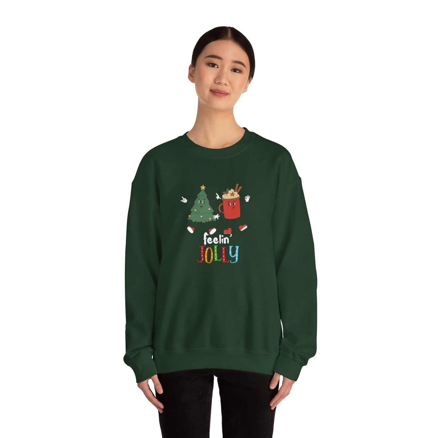 Feeling Jolly - Unisex Heavy Blend™ Crewneck Sweatshirt - 10014