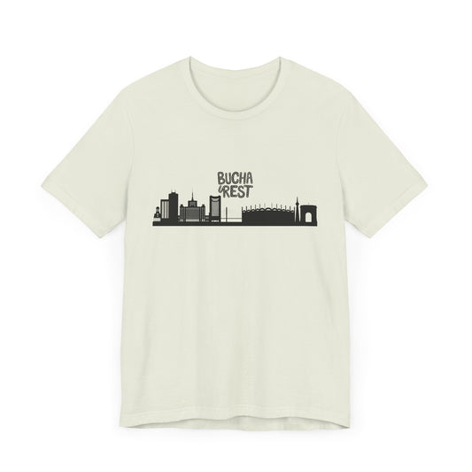 Bucharest Unisex Tee - Stylish Short Sleeve Shirt - 12187