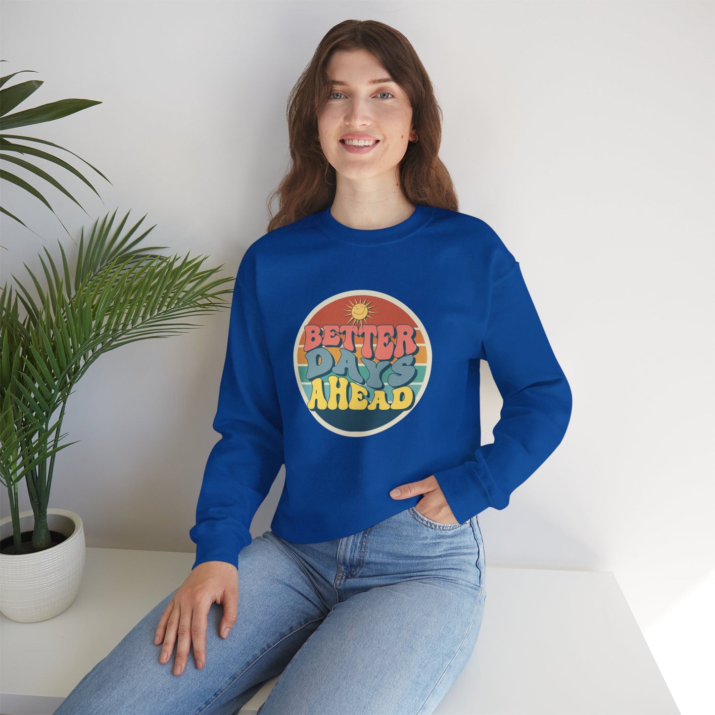 Better Day Ahead - Unisex Heavy Blend™ Crewneck Sweatshirt - 11660