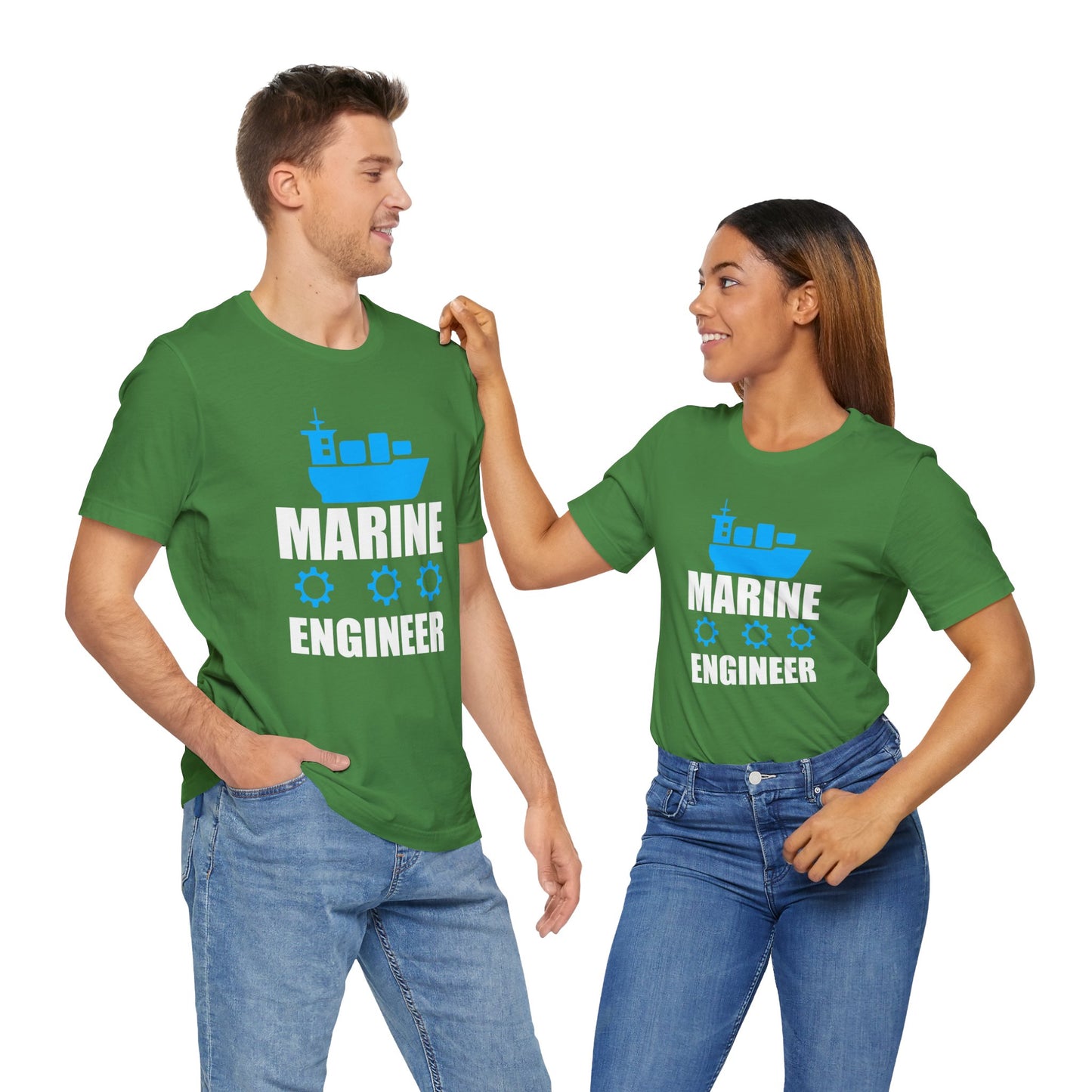 Marine Engineer - Unisex Jersey Short Sleeve Tee