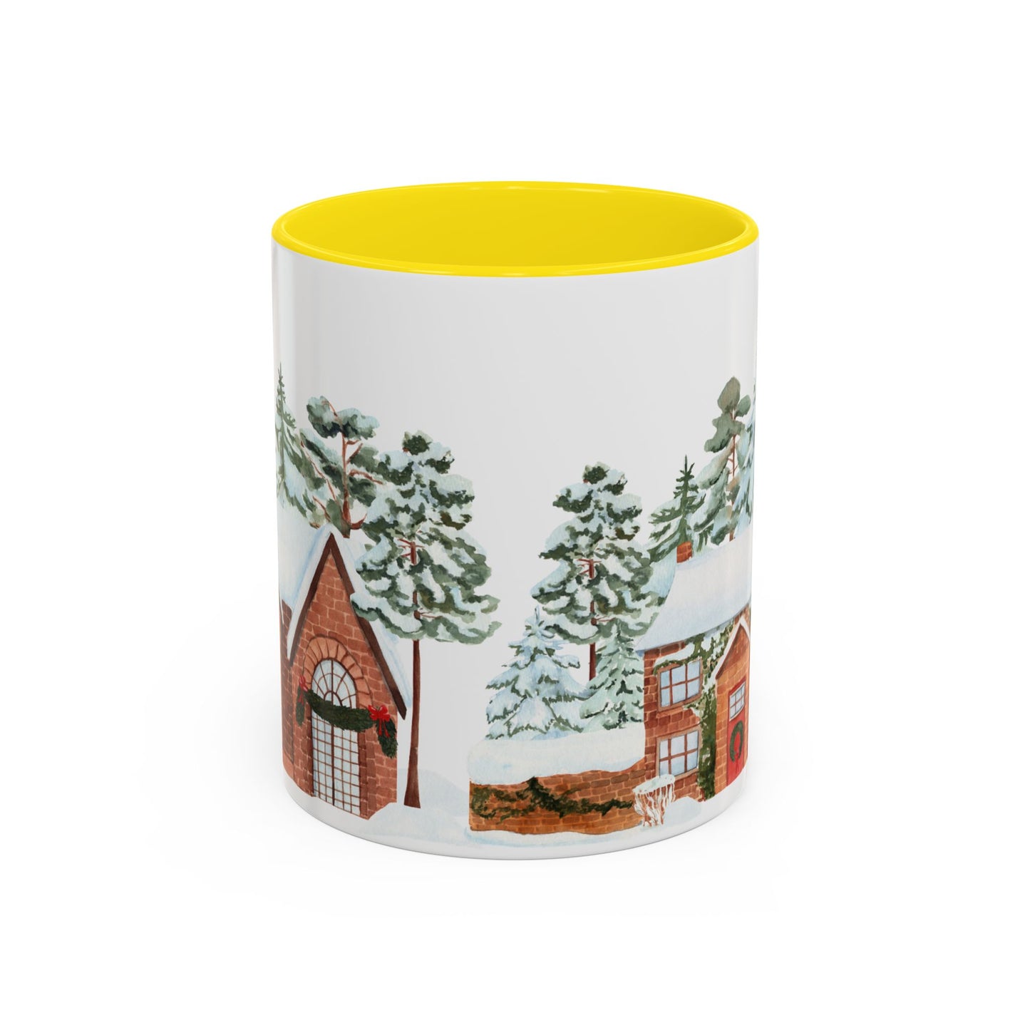 Christmas Houses - Accent Coffee Mug (11, 15oz) - 10456