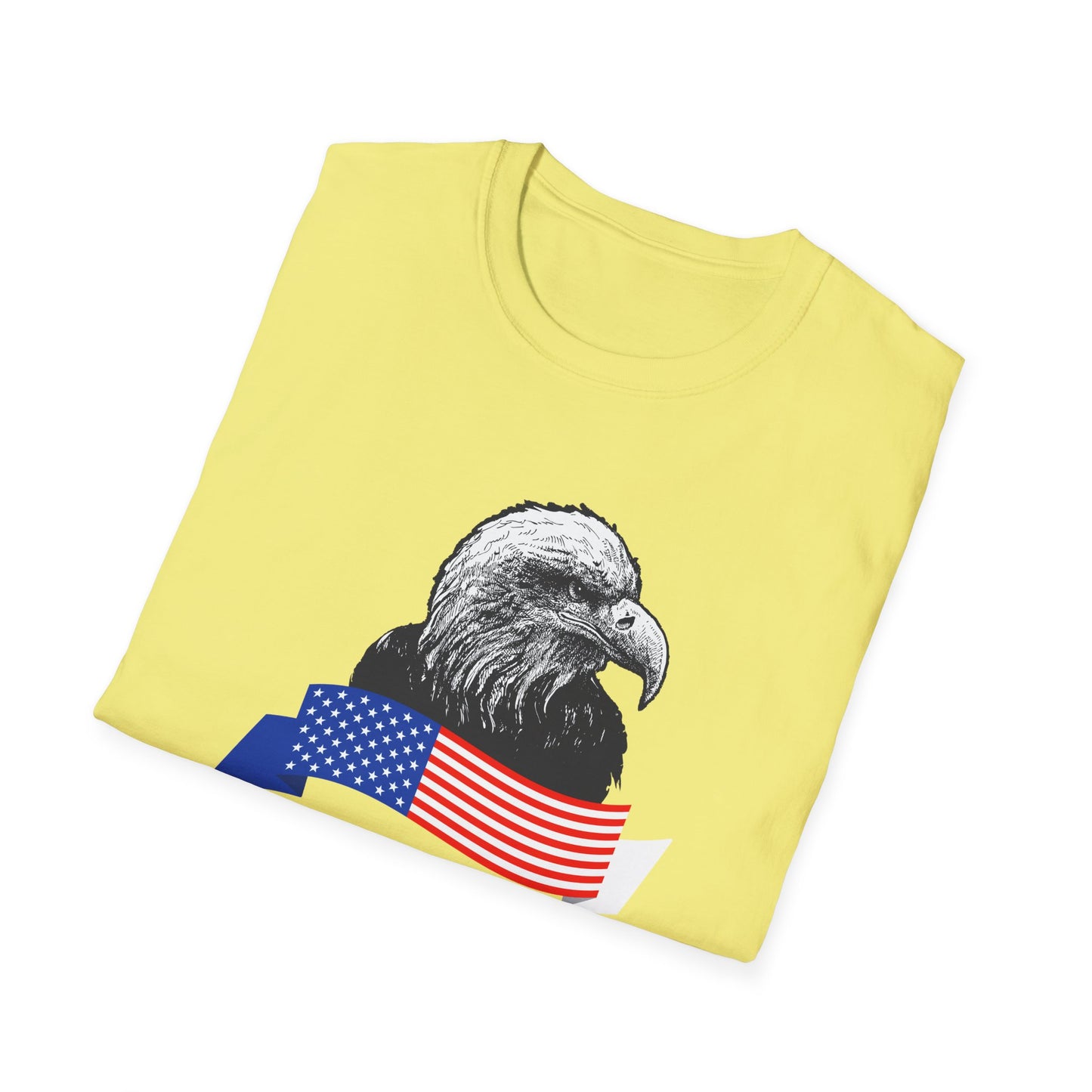 Eagle Freedom T-Shirt - Patriotic Tee for Independence Day, Memorial Day, Veteran's Day, Casual Wear, Gift for Freedom Lovers - 13738