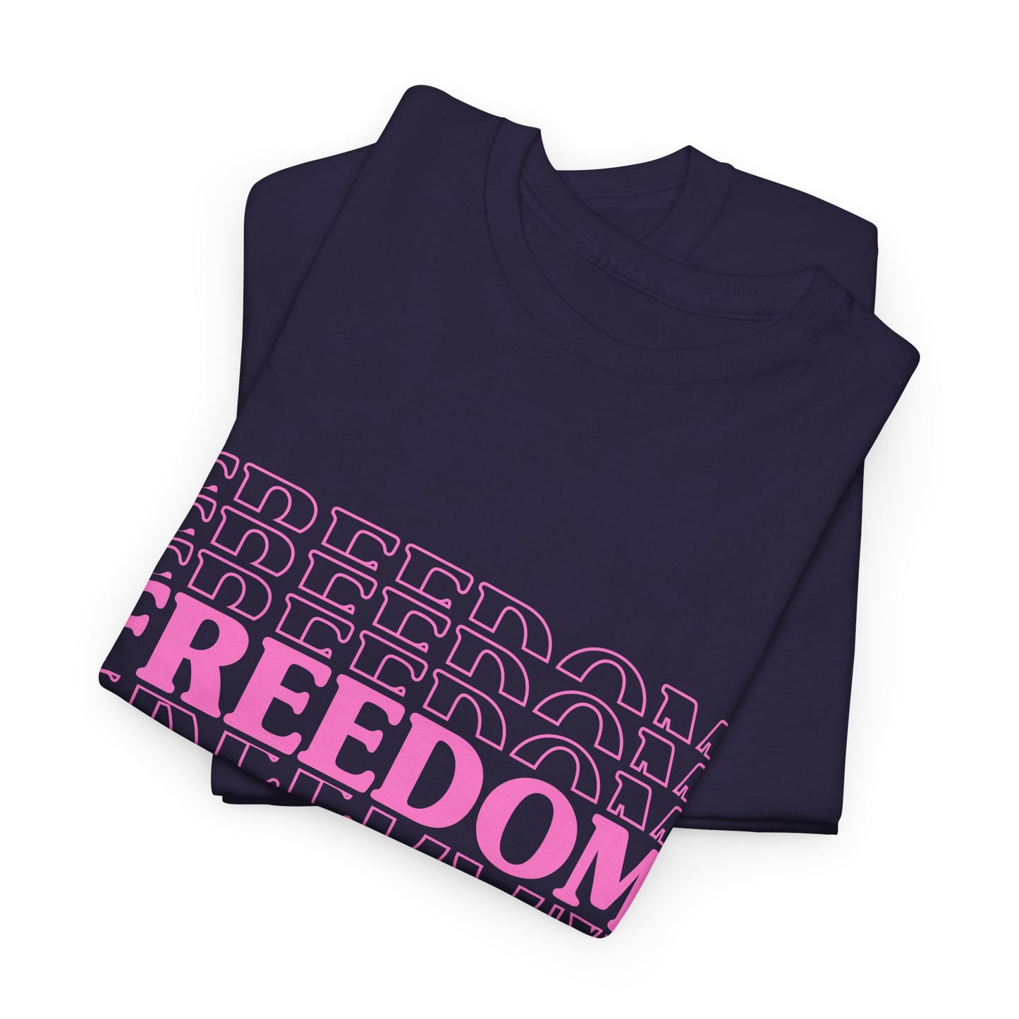 Bold Freedom Graphic Tee, Unisex Heavy Cotton Shirt, Casual Wear, Gift for Freedom Lovers, Statement T-Shirt, Everyday Essentials - 13518