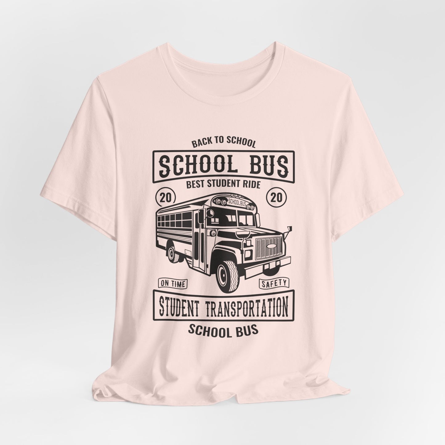 School Bus, Best Student Ride - Unisex Jersey Short Sleeve Tee - 12696
