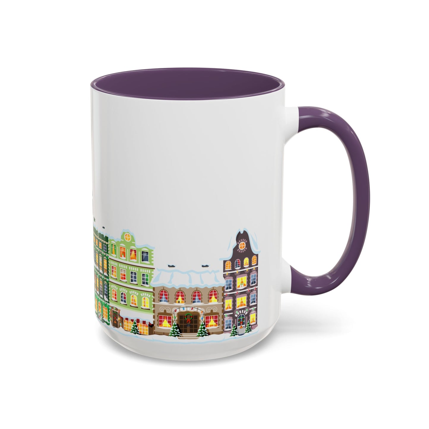 Christmas Houses - Accent Coffee Mug (11, 15oz) - 10438